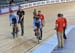 Practicing Team Sprint start 		CREDITS:  		TITLE: 2016 Track World Championships, London UK 		COPYRIGHT: Rob Jones/www.canadiancyclist.com 2016 -copyright -All rights retained - no use permitted without prior, written permission
