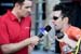 Andrew Pinfold interviewing Mens winner Eric Young 		CREDITS:  		TITLE: 2017 BCSuperweek, Tour de Delta, MK Criterium 		COPYRIGHT: Oran Kelly | www.Eibhir.com