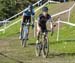 Brody Sanderson leading Raphael Auclair 		CREDITS:  		TITLE: 2017 CX Nationals 		COPYRIGHT: Rob Jones/www.canadiancyclist.com 2017 -copyright -All rights retained - no use permitted without prior; written permission