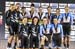 Womens Team Pursuit podium 		CREDITS:  		TITLE: LA UCI TRack World Cup 		COPYRIGHT: