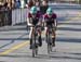 Jamie Gilgen and team mate Carrie Cartmill (Rise Racing) on the decisive break 		CREDITS:  		TITLE: Fieldstone Criterium of Cambridge/Ontario Provincial Criterium C 		COPYRIGHT: Rob Jones/www.canadiancyclist.com 2017 -copyright -All rights retained - no u