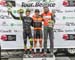 Stage podium: l to r: Taylor Eisenhart, Alec Cowan, Matteo Dal-Cin  		CREDITS:  		TITLE: 2017 Tour de Beauce 		COPYRIGHT: Rob Jones/www.canadiancyclist.com 2017 -copyright -All rights retained - no use permitted without prior; written permission