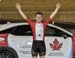 Points winner Riley Pickrell  		CREDITS:  		TITLE: 017 Track Nationals 		COPYRIGHT: Rob Jones/www.canadiancyclist.com 2017 -copyright -All rights retained - no use permitted without prior; written permission