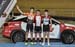 IP podium - Sydney Flageole-Bray, Riley Pickrell, Dylan Bibic 		CREDITS:  		TITLE: 2017 Track Nationals 		COPYRIGHT: Rob Jones/www.canadiancyclist.com 2017 -copyright -All rights retained - no use permitted without prior; written permission