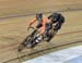 Laurine Van Riessen (Netherlands) vs Natasha Hansen (New Zealand) in Bronze medal final 		CREDITS:  		TITLE: 2017 Track World Cup Milton 		COPYRIGHT: Rob Jones/www.canadiancyclist.com 2017 -copyright -All rights retained - no use permitted without prior; 