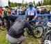 The motor check 		CREDITS:  		TITLE: XC World Cup 1, Nove Mesto, Czech Republic 		COPYRIGHT: Rob Jones/www.canadiancyclist.com 2017 -copyright -All rights retained - no use permitted without prior; written permission