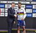 Sagan with new UCI President David Lappartient 		CREDITS:  		TITLE: 2017 Road World Championships, Bergen, Norway 		COPYRIGHT: Rob Jones/www.canadiancyclist.com 2017 -copyright -All rights retained - no use permitted without prior; written permission
