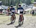 Philippe Truchon (207) and U17 winner Charles-Antoine St-Onge 		CREDITS:  		TITLE: 2017 XC Championships 		COPYRIGHT: CANADIANCYCLIST.COM