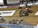 The Elimination Race got off to a rocky start 		CREDITS:  		TITLE: Track World Cup Milton 2018 		COPYRIGHT: Rob Jones/www.canadiancyclist.com 2018 -copyright -All rights retained - no use permitted without prior; written permission