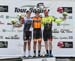 Podium: L to r - Rui Oliveira, Pier-Andre Cote, John Murphy 		CREDITS:  		TITLE: Tour de Beauce 		COPYRIGHT: Rob Jones/www.canadiancyclist.com 2018 -copyright -All rights retained - no use permitted without prior; written permission