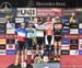 Podium: Maxime Marotte, Stephane Tempier, Nino Schurter, Mathieu van der Poel, Jordan Sarrou 		CREDITS:  		TITLE: 2018 UCI World Cup Albstadt 		COPYRIGHT: Rob Jones/www.canadiancyclist.com 2018 -copyright -All rights retained - no use permitted without pr