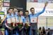 Men Team Pursuit, Bronze medal winners 		CREDITS:  		TITLE:  		COPYRIGHT: Guy Swarbrick/TLP 2018