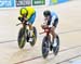 Sam Welsford (Australia) overtakes Adam Jamieson (Canada) 		CREDITS:  		TITLE: Commonwealth Games, Gold Coast 2018 		COPYRIGHT: Rob Jones/www.canadiancyclist.com 2018 -copyright -All rights retained - no use permitted without prior; written permission