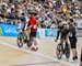 1-8 Finals, Amelia Walsh (Canada) vs Olivia Podmore (New Zealand) 		CREDITS:  		TITLE: Commonwealth Games, Gold Coast 2018 		COPYRIGHT: Rob Jones/www.canadiancyclist.com 2018 -copyright -All rights retained - no use permitted without prior; written permis
