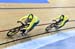 Stephanie Morton vs Kaarle McCulloch in SemiFinal 		CREDITS:  		TITLE: Commonwealth Games, Gold Coast 2018 		COPYRIGHT: Rob Jones/www.canadiancyclist.com 2018 -copyright -All rights retained - no use permitted without prior; written permission