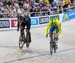 Bronze final: Muhammad Shah Firdaus Sahrom (Malaysia) vs Jacob Schmid (Australia) 		CREDITS:  		TITLE: Commonwealth Games, Gold Coast 2018 		COPYRIGHT: Rob Jones/www.canadiancyclist.com 2018 -copyright -All rights retained - no use permitted without prior