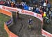 Antoine Benoist (Fra) leading Joris Nieuwenhuis (Ned) 		CREDITS:  		TITLE: 2018 Cyclo-cross World Championships, Valkenburg NED 		COPYRIGHT: Rob Jones/www.canadiancyclist.com 2018 -copyright -All rights retained - no use permitted without prior; written p