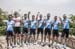 Cycling Academy team for the Giro 		CREDITS:  		TITLE:  		COPYRIGHT: NOA ARNON (Cycling Academy)