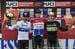 Podium: l to r - Lars Forster, Mathieu van der Poel, Henrique Avancini 		CREDITS:  		TITLE: 2018 La Bresse MTB World Cup XCC 		COPYRIGHT: Rob Jones/www.canadiancyclist.com 2018 -copyright -All rights retained - no use permitted without prior; written perm