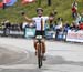 Leon Reinhard Kaiser (Germany) finishing 2nd 		CREDITS:  		TITLE: 2018 MTB World Championships, Lenzerheide, Switzerland 		COPYRIGHT: Rob Jones/www.canadiancyclist.com 2018 -copyright -All rights retained - no use permitted without prior; written permissi