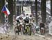 Schurter and van der Poel at the front on the long climb 		CREDITS:  		TITLE: 2018 UCI World Cup Nove Mesto 		COPYRIGHT: Rob Jones/www.canadiancyclist.com 2018 -copyright -All rights retained - no use permitted without prior; written permission