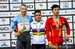Men C2 Kilo podium 		CREDITS:  		TITLE: UCI Paracycling Track World Championships, Rio de Janeiro, Brasi 		COPYRIGHT: ?? Casey B. Gibson 2018