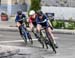 Magdeleine Vallieres Mill , Elizabeth Gin, Simone Boilard  		CREDITS:  		TITLE: Canadian Road National Championships - Criterium 		COPYRIGHT: Rob Jones/www.canadiancyclist.com 2018 -copyright -All rights retained - no use permitted without prior; written 