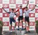 U23 podium: Noah Simms, Ed Walsh, Connor Toppings 		CREDITS:  		TITLE: Canadian Road National Championships - RR 		COPYRIGHT: Rob Jones/www.canadiancyclist.com 2018 -copyright -All rights retained - no use permitted without prior; written permission