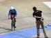 Aidan Caves with coach Jono Hailstone 		CREDITS:  		TITLE: 2019 Track World Championships, Poland 		COPYRIGHT: Rob Jones/www.canadiancyclist.com 2019 -copyright -All rights retained - no use permitted without prior, written permission