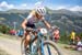 Jolanda Neff riding Treks new suspension system, which is still under wraps 		CREDITS:  		TITLE: Vallnord, Andorra World Cup 		COPYRIGHT: Ego-Promotion / Max Fuchs