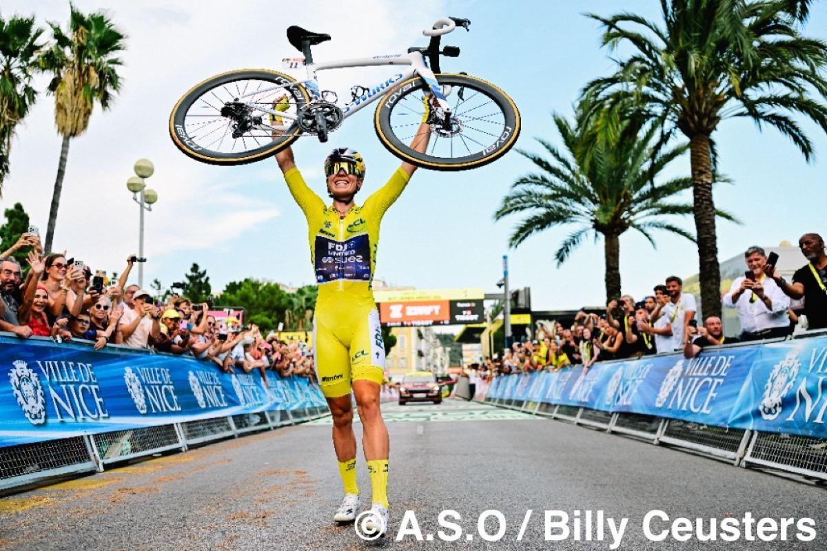 Vollering Wins Tour de France Femmes 